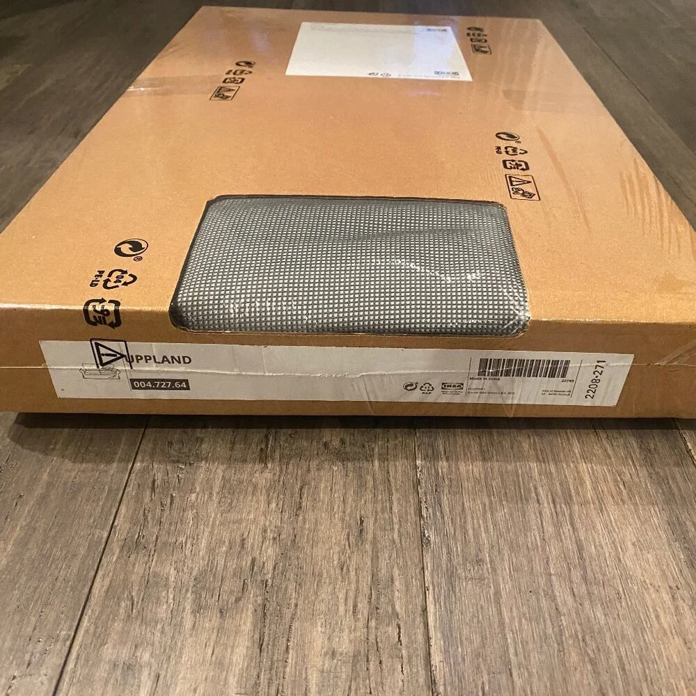 New in box ! IKEA UPPLAND Cover For Loveseat Remmarn Light Gray 004.727.64